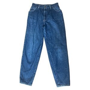 Vintage Jordache Jeans Womens 32 Pinstripe High Rise Horse Head Label Hong Kong